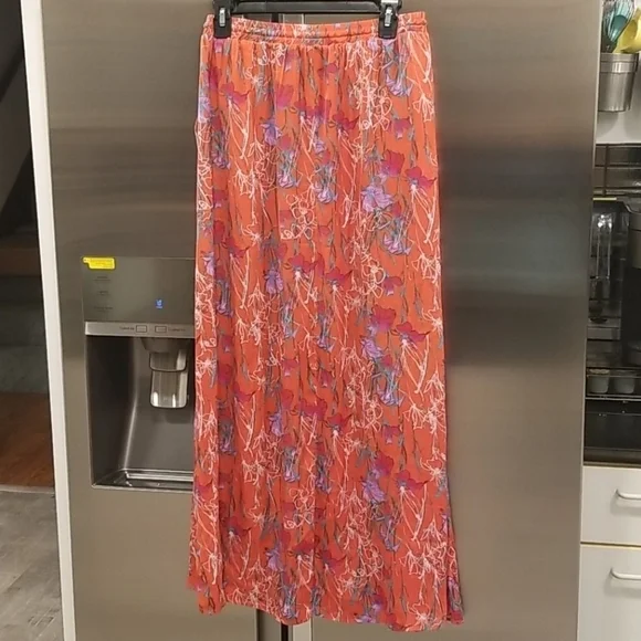 💕MICHAEL STARS💕 Floral Print Maxi Skirt - Picture 2 of 6